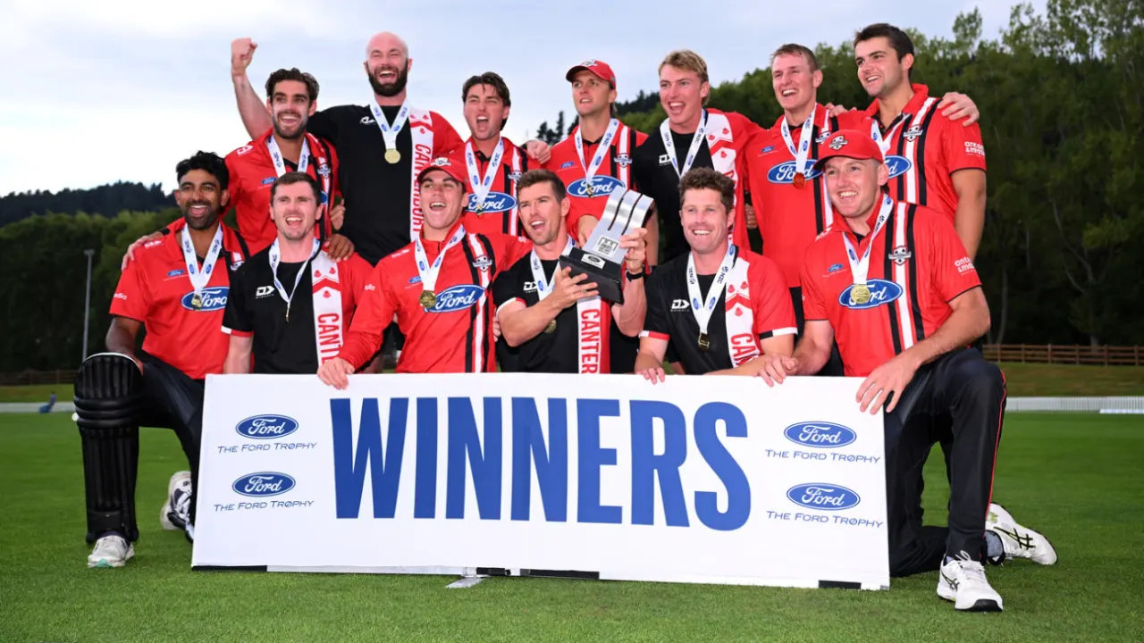 Men's Ford Trophy to Open NZ Domestic Cricket Season Once Again