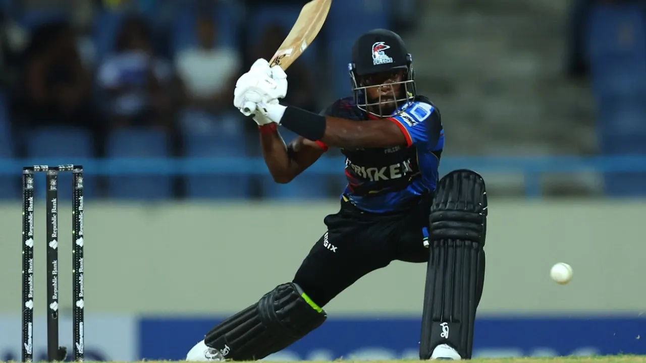 Gore’s Unbeaten Fifty Steers Falcons to First Win of CPL 2025