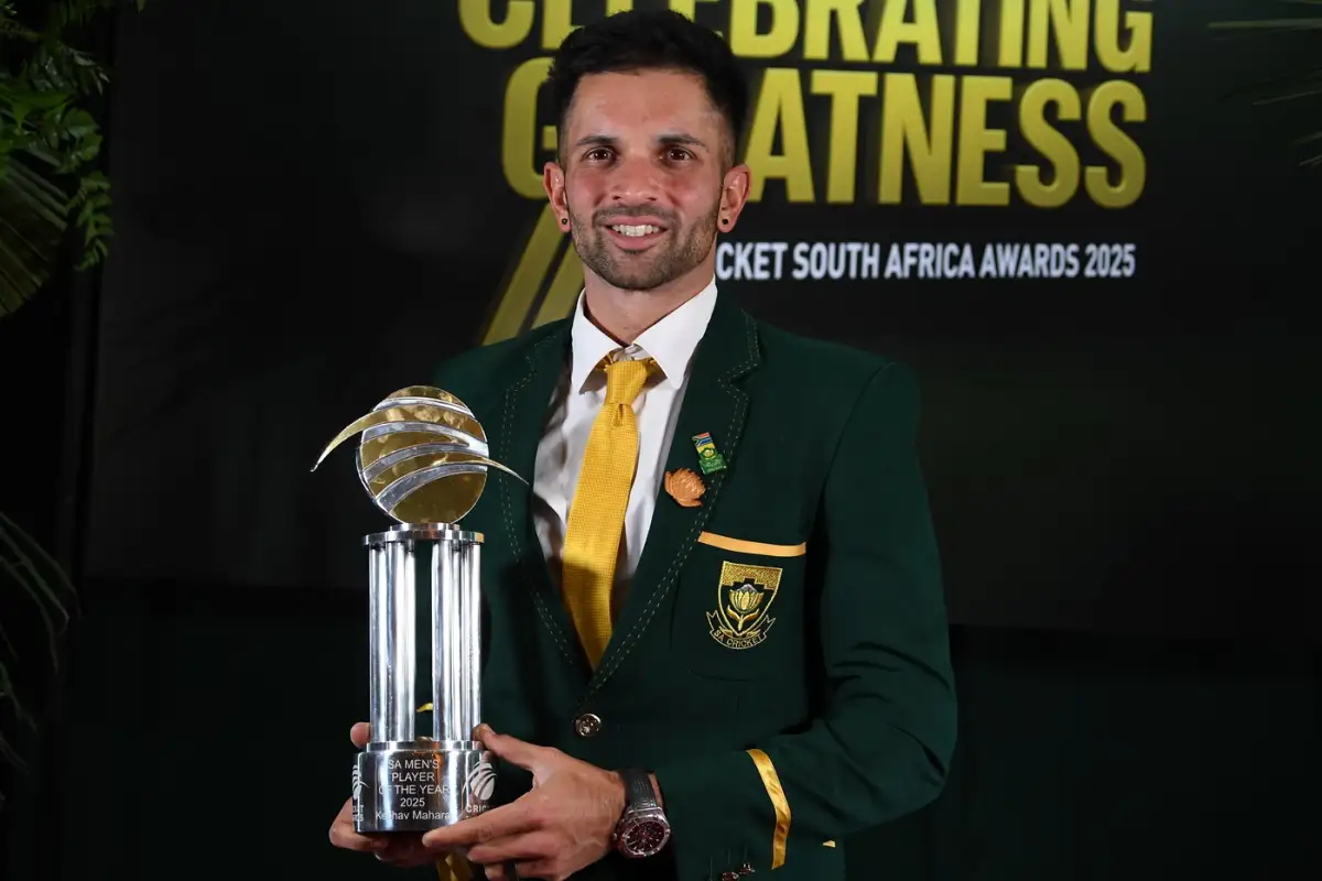 Keshav Maharaj Reclaims No. 1 ODI Bowler Ranking After Five-Wicket Haul Against Australia