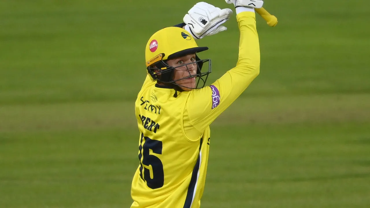 Albert’s Brutal 98 Powers Hampshire to 95-Run Win Over Glamorgan in Vitality Blast*