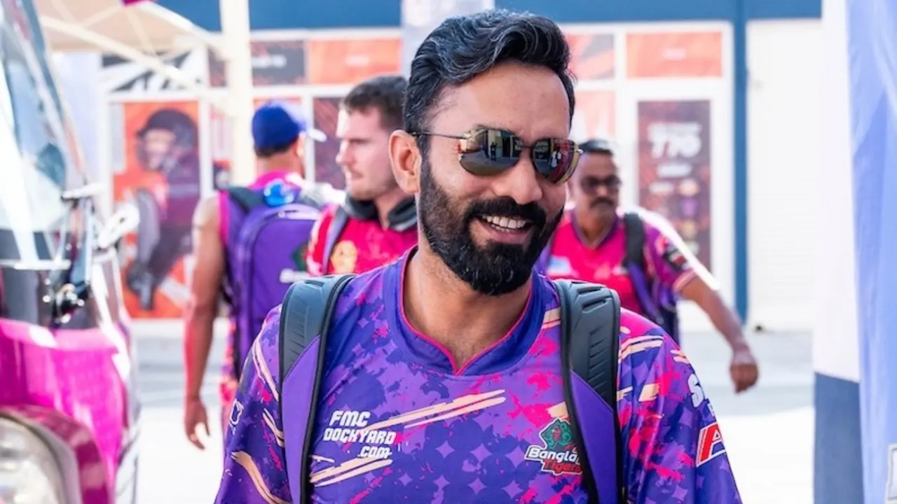 ILT20 2025-26: Dinesh Karthik Signs with Sharjah Warriorz as Kusal Mendis' Replacement