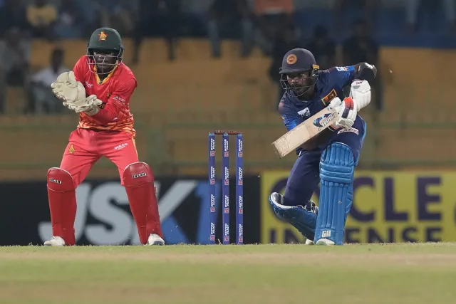 Liyanage and Mendis Power Sri Lanka to Commanding Total in 1st ODI Against Zimbabwe