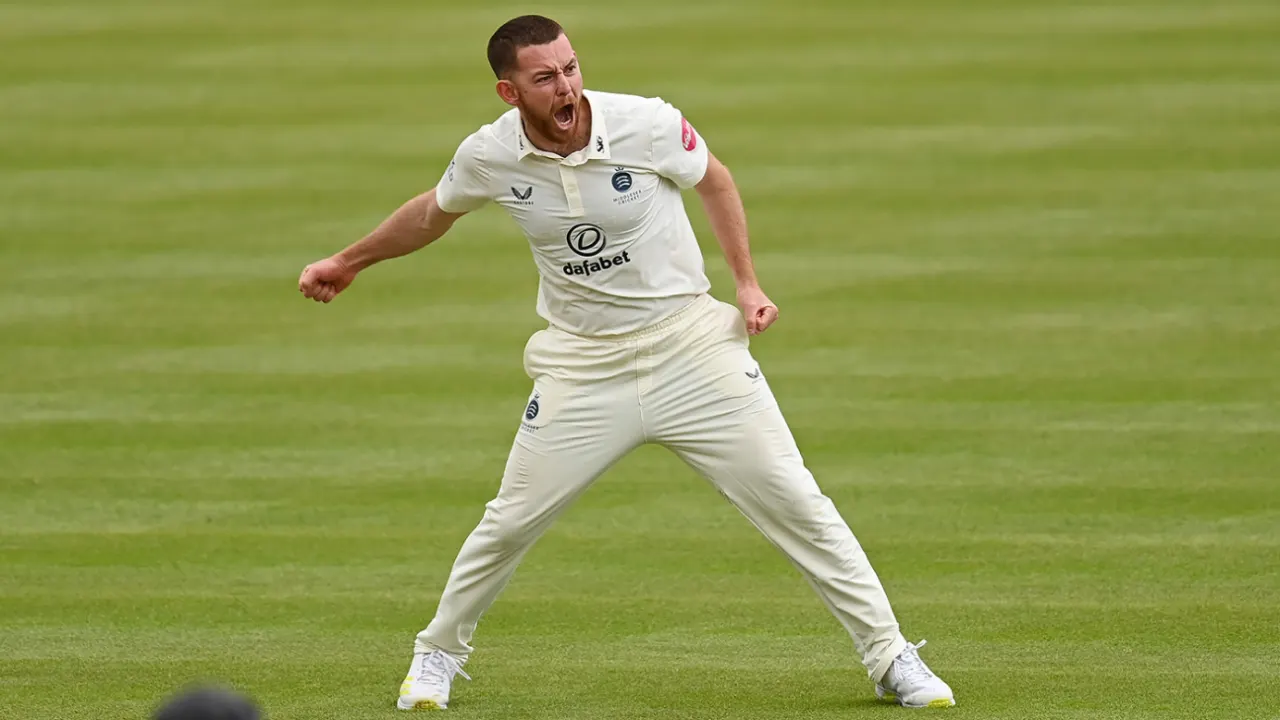 Higgins Stars as Middlesex Enforce Follow-On Against Northamptonshire