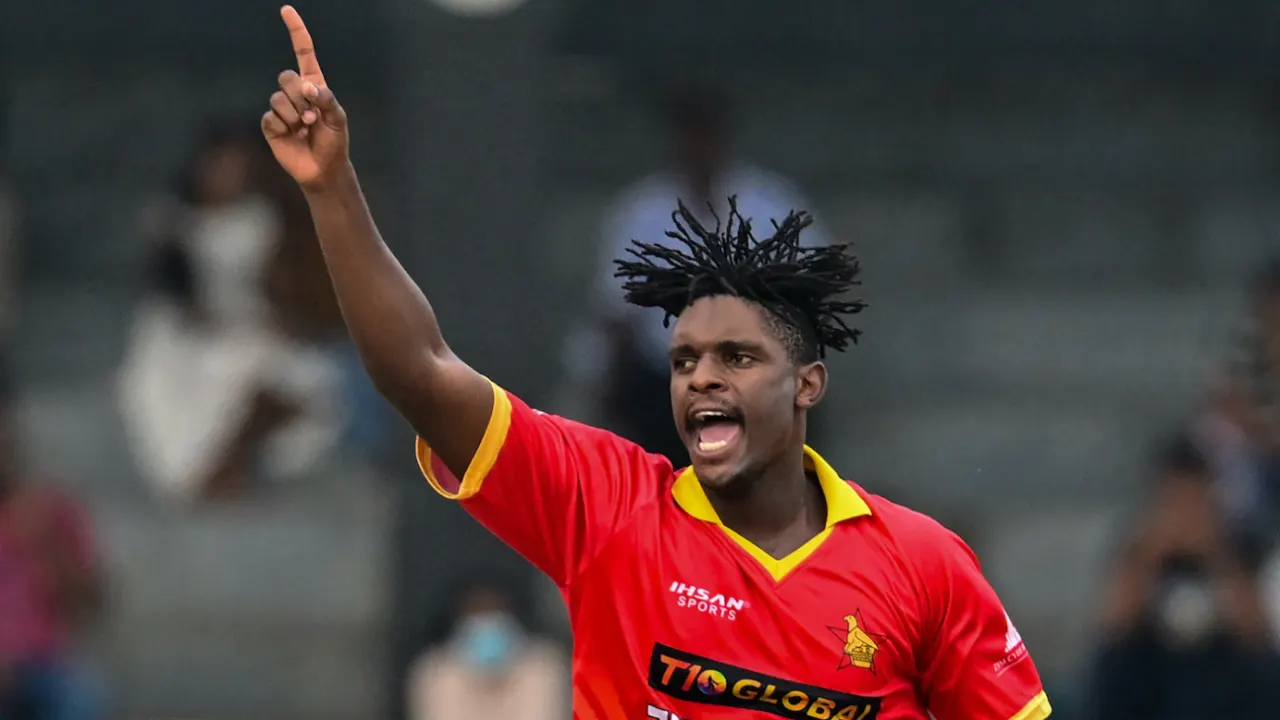 Richard Ngarava Returns to Zimbabwe’s T20I Squad for Tri-Series; Three Uncapped Players Included
