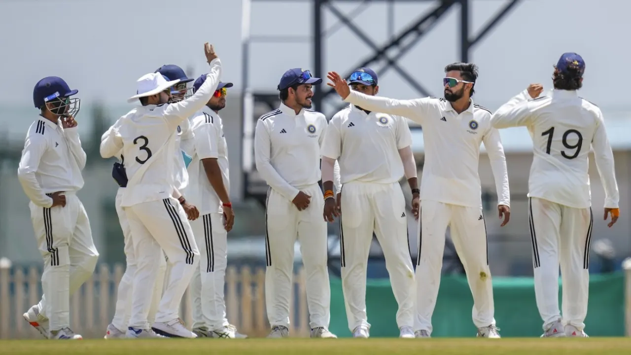 Rathod’s Career-Best 194, Jain’s All-Round Brilliance Power Central Zone to Duleep Trophy Title