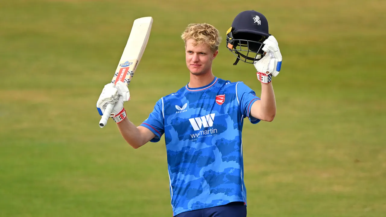 Dawkins’ Maiden Century Powers Kent to Emphatic Win Over Northamptonshire