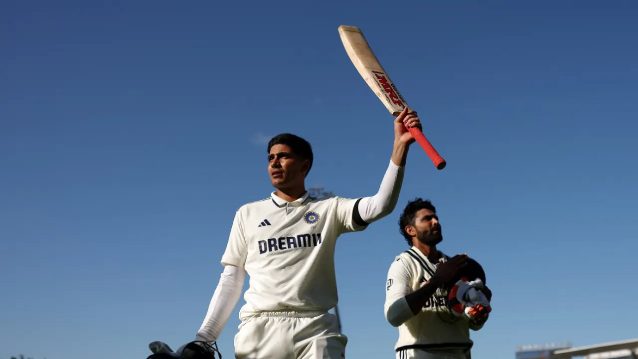 Gill Anchors India with Gritty Century on Day 1 at Edgbaston