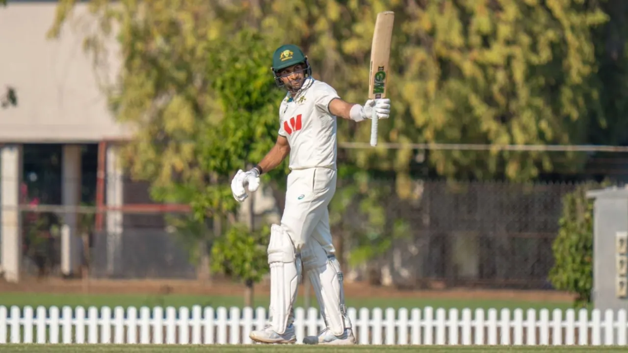 Jason Sangha Stakes Test Claim with Unbeaten Double Century Against Sri Lanka A