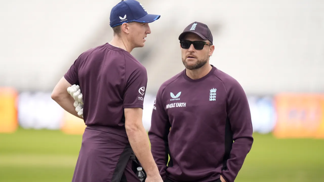 Brook in Line to Replace Pope as England's Ashes Vice-Captain, McCullum Hints