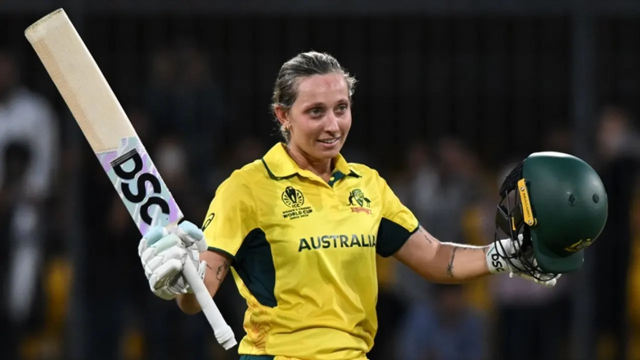 Ashleigh Gardner Achieves Rare Feat: Ranked in Top Three for ODI Batting, Bowling and Allround Performance
