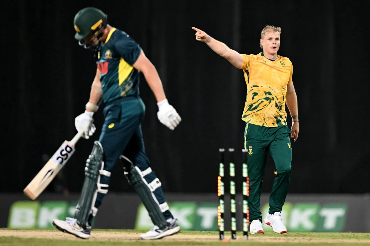 Corbin Bosch Receives Demerit Point for Send-Off in Second T20I Against Australia