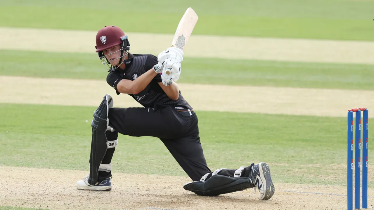Archie Vaughan's Maiden Century Powers Somerset into One-Day Cup Knockouts