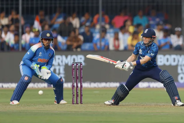 Knight’s Ton Puts India Under Pressure in Must-Win World Cup Clash
