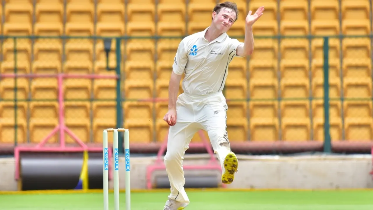 Matt Fisher Earns Maiden New Zealand Call-Up for Zimbabwe Tests; Williamson, Bracewell Unavailable
