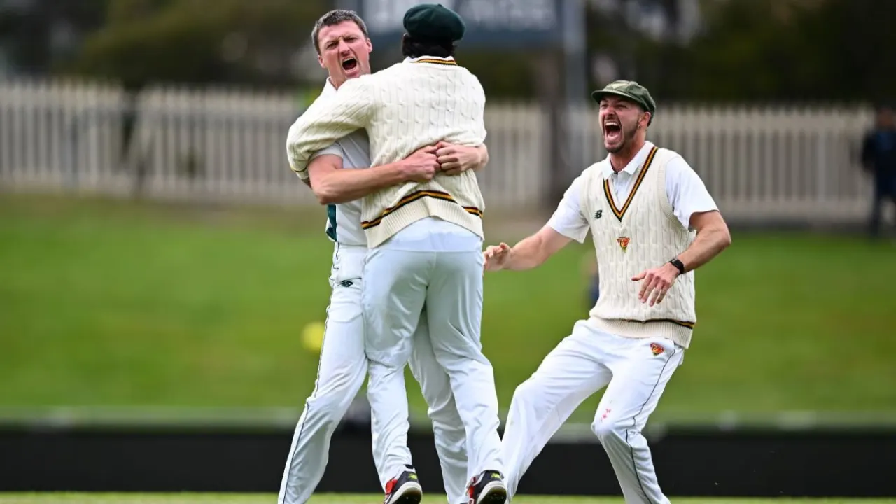 Tasmania Clinch Thrilling Three-Run Victory Over WA in Sheffield Shield Classic