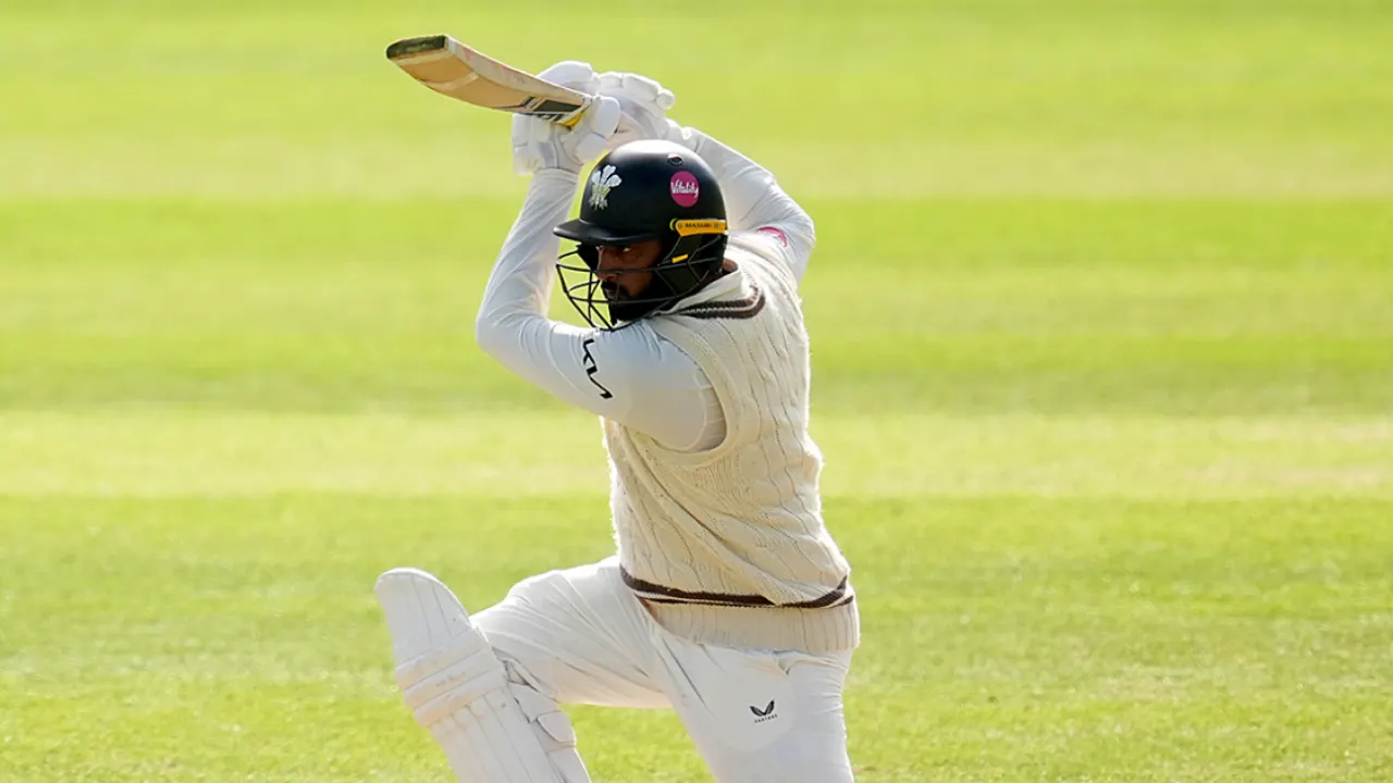 Lawes, Patel Keep Surrey Ahead on Eventful Opening Day at The Oval