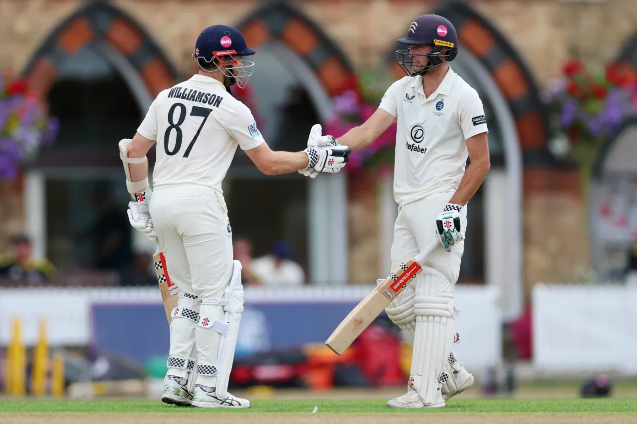 Williamson Century Anchors Middlesex on Rain-Shortened Day at Cheltenham
