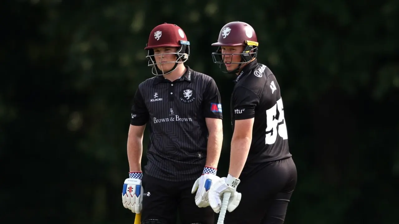 Rew Brothers Lead Somerset to Victory with Century Stand in One Day Cup Opener