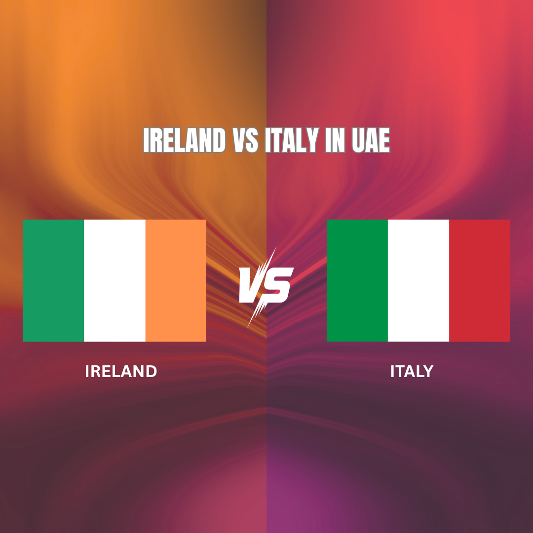 Ireland vs Italy in UAE, 2026